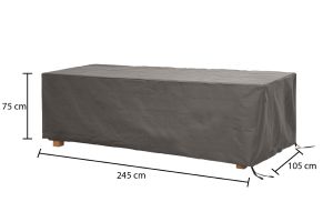 Schutzhülle Premium Gartentisch 245x105x75 cm