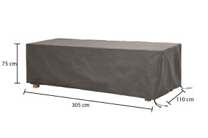 Schutzhülle Premium Gartentisch 305x110x75 cm