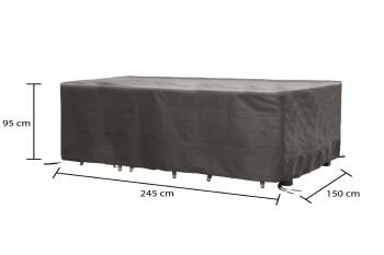 Schutzhülle Premium Gartenmöbel 245x150x95 cm 