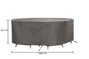 Schutzhülle Premium Gartenmöbel rund Ø260x85 cm